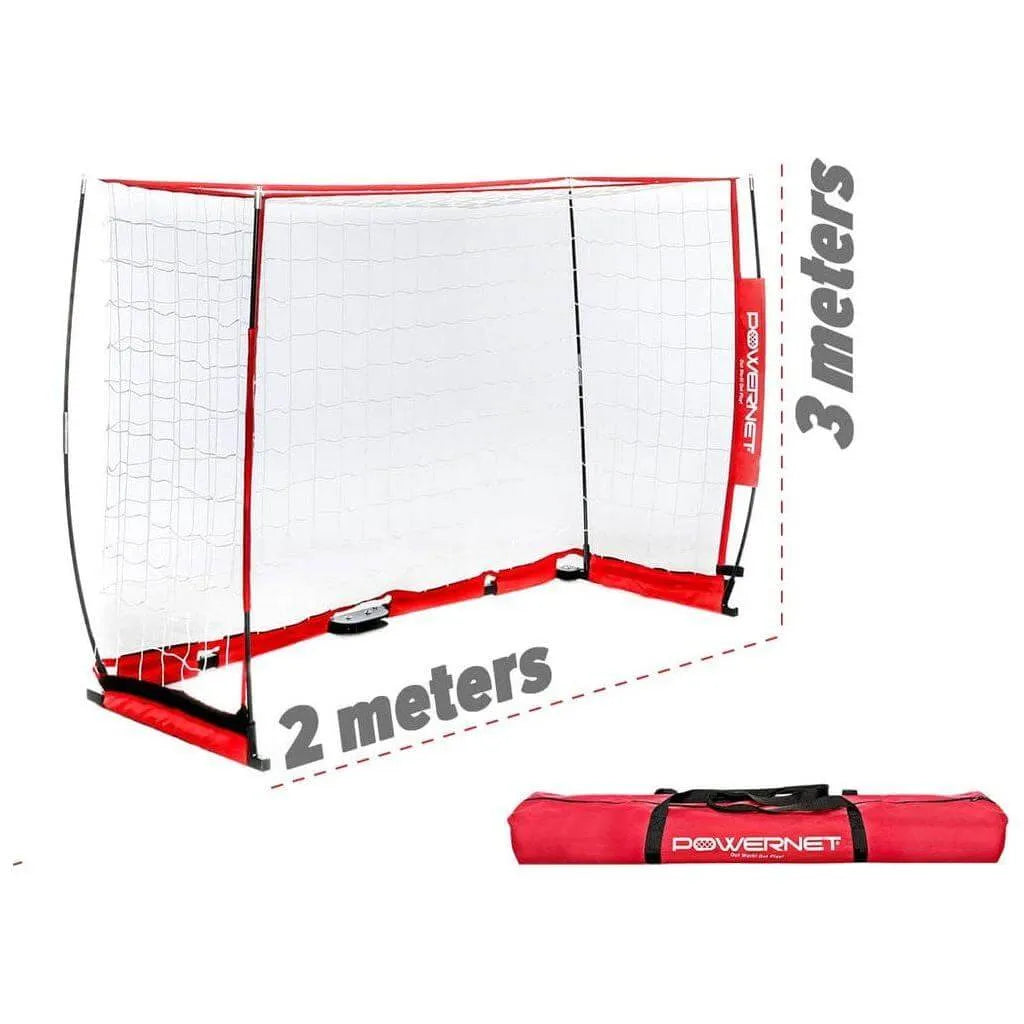 Powernet Futsal Goal 3m x 2m (Official FIFA size) 1044 - measurements illustration