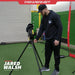 Powernet Launch F-lite Baseball and Softball Pitching Machine 1194 - Jared Walsh using the machine 