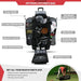 Powernet Optimus Catcher's Bag B013 - illustration of parts and compartments