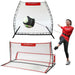 Powernet Training Net 6' x 4' Fast Pass Rebounder Trainer Soccer Bundle