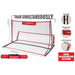 Powernet Training Net 6' x 4' Fast Pass Rebounder Trainer Soccer Bundle - Dimensions