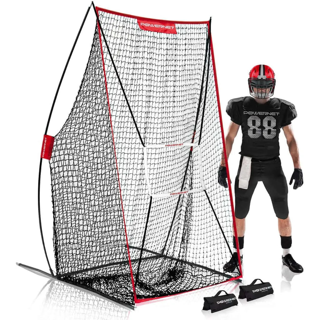 Powernet Sideline Trainer 7 x 4 FT Football Kicking Net 1198