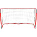 Front view of Powernet Soccer Goal 8x4 Portable Bow Style Net S002 in white background