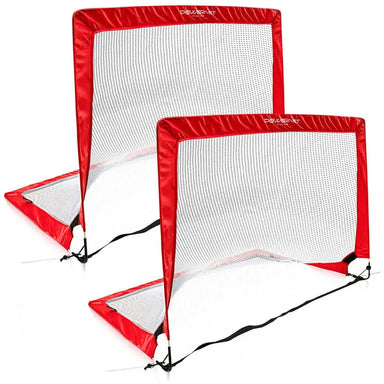Powernet Soccer Popup Net Portable Goal 4'x3' (PAIR) S004