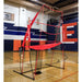Powernet Volleyball Practice Net Station 8'x 11' V001 - setup in a court 