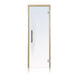 Prosaunas Clear Glass Sauna Door 24x81 Prehung Clear Glass Sauna Door, Aspen - Left hinged