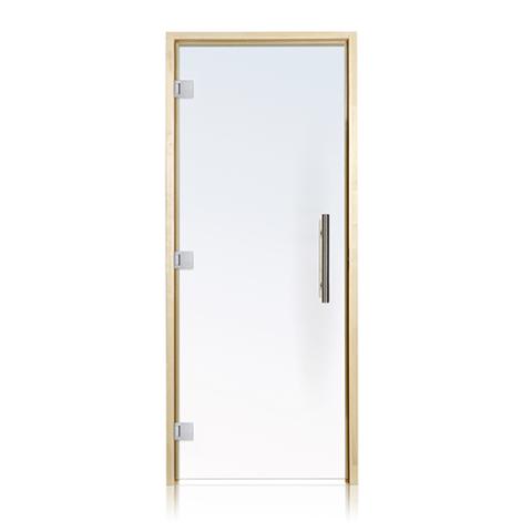 Prosaunas Clear ADA Glass Sauna Door 36x81 Prehung ADA Clear Glass Sauna Door, Aspen