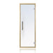 Prosaunas Clear Glass Sauna Door 24x73 Prehung Clear Glass Sauna Door, Aspen Frame - Right hinged