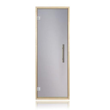 Prosaunas Tinted Glass Sauna Door 24x73 Prehung Tinted Glass Sauna Door, Aspen Frame