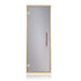 Prosaunas Tinted Glass Sauna Door 24x73 Prehung Tinted Glass Sauna Door, Aspen Frame