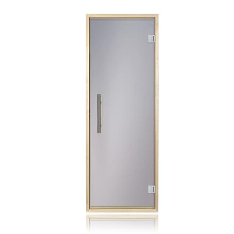 Prosaunas Tinted Glass Sauna Door 24x73 Prehung Tinted Glass Sauna Door, Aspen Frame - Right hinged