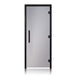 Prosaunas Tinted ADA Glass Sauna Door 36x81 Prehung ADA Tinted Glass Sauna Door, Black Alder - Left hinged