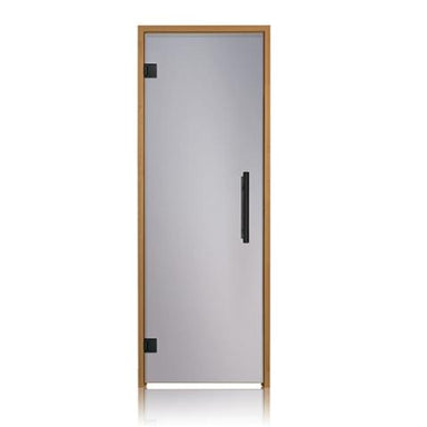 Prosaunas Tinted Glass Sauna Door 24x81 Prehung Tinted Glass Sauna Door, Thermo-Aspen