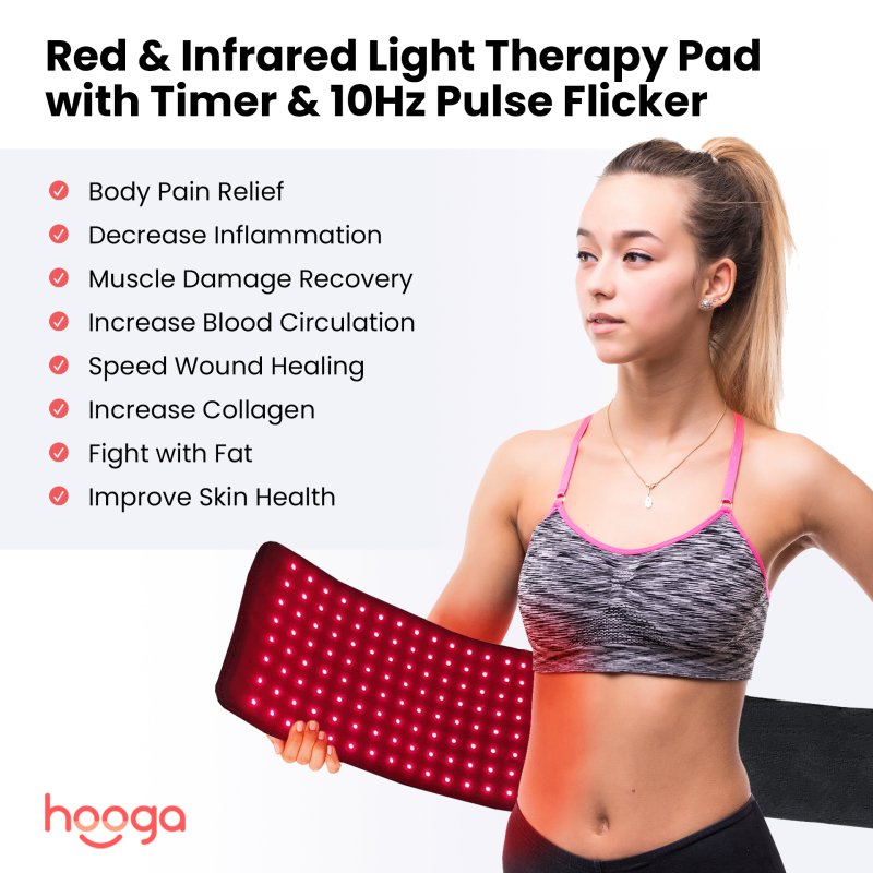 Red Light Therapy Belt - woman wearing workout clothes