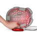 Red Light Therapy Laser Helmet - inside view with lights on