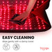 Red Light Therapy Pod - cleaning with towel