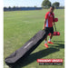 Pro soccer player Yohandry Orozco carrying a Powernet Soccer Goal Regulation Size 24x8 Net S007 in a bag