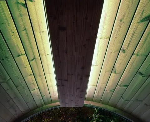 SaunaLife Emood Color Lighting for ERGO Sauna - green lighting