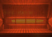 SaunaLife Lighting for Model X6 Sauna - orange lighting