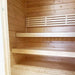 SaunaLife Model G2 - Inside view of sauna