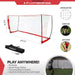 Powernet Soccer Goal 8x4 Portable Bow Style Net S002 product features