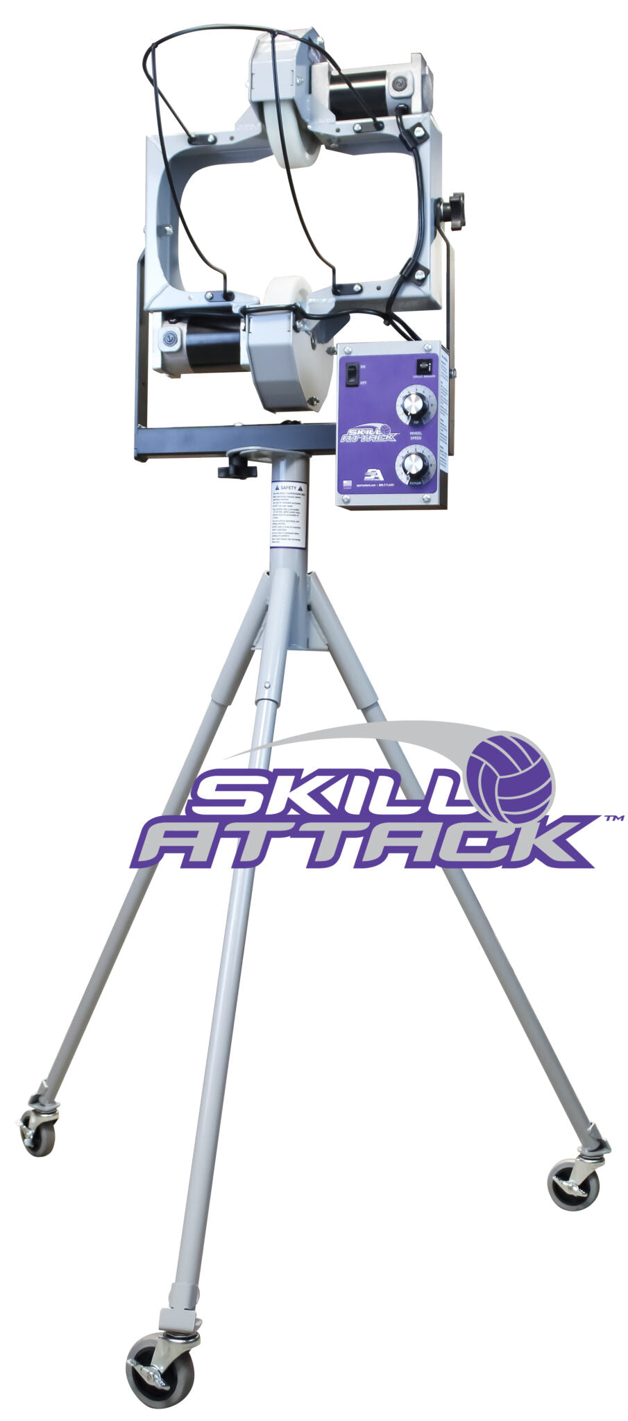 Sports Attack Skill Attack Volleyball Pitching Machine - New design in white background