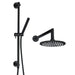 Thermasol Complete Shower Package Round | CSPRD - matte black color variation