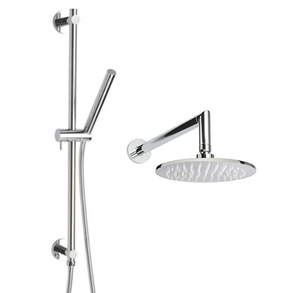 Thermasol Complete Shower Package Round | CSPRD - polished chrome color variation