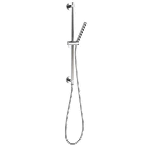 Thermasol Complete Shower Package Round | CSPRD - shower rail with shower hose in white background