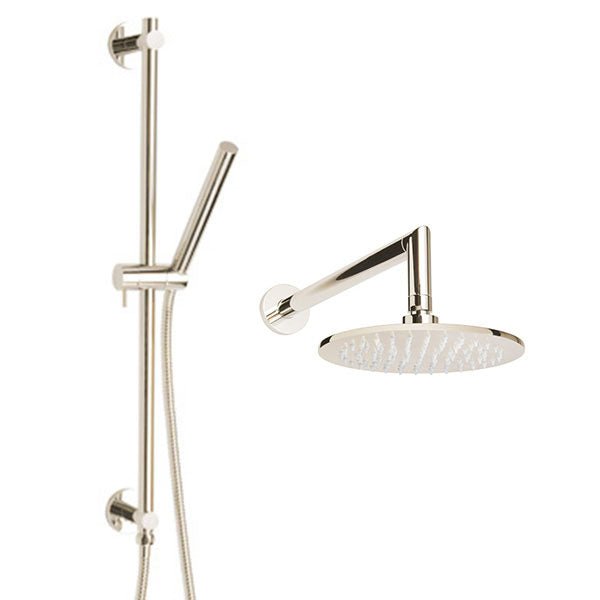 Thermasol Complete Shower Package Round | CSPRD - polished nickel color variation