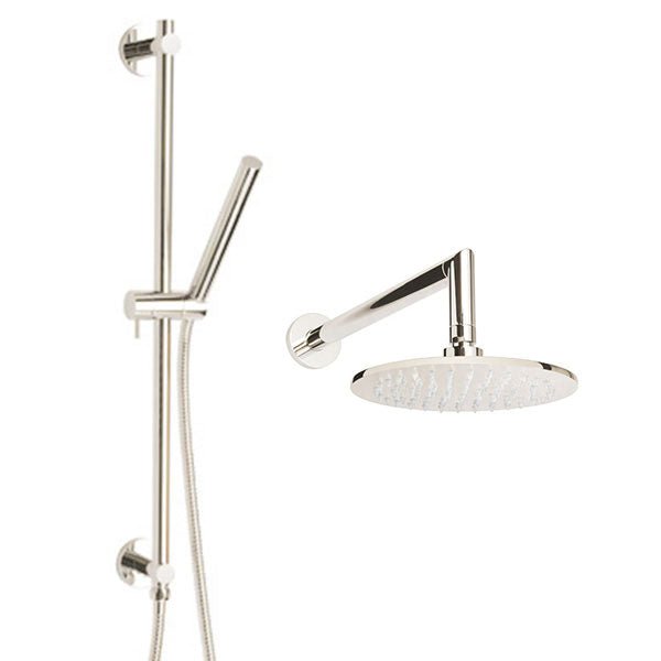 Thermasol Complete Shower Package Round | CSPRD - satin nickel color variation