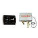 Thermasol Digital Shower Package with Flushmount SignaTouch | DSP-SIGF - small black box connected to a bigger grey box 