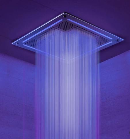 Thermasol Hydrovive Light, Sound, Rain system 14 | HVLSR14 - with purple light