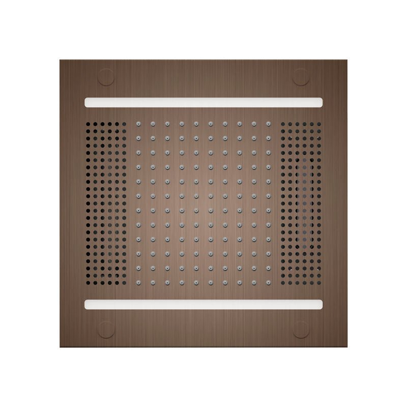 Thermasol Hydrovive Light, Sound, Rain system 14 | HVLSR14 - brown finish