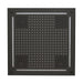 Thermasol Hydrovive Light, Sound, Rain system Square | HVLSRSQ - square metal with holes 