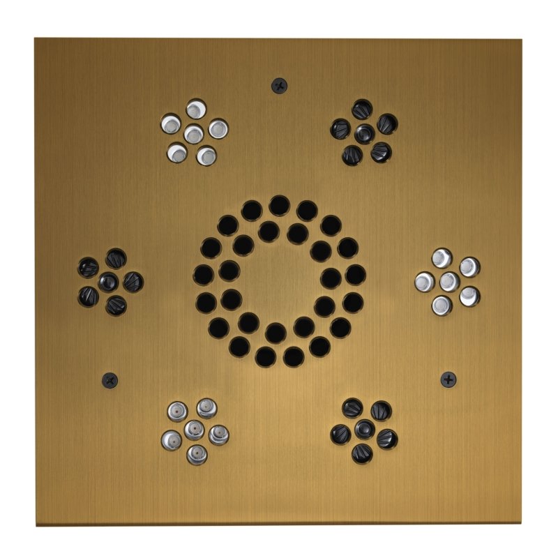 Thermasol Serenity Light and Music System Modern | SLSM - gold finish