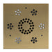 Thermasol Serenity Light and Music System Modern | SLSM - gold finish