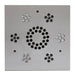 Thermasol Serenity Light and Music System Modern | SLSM - white flower design holes