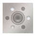 Thermasol Serenity Light, Sound, Rain System Square | SLSRSQ - chrome finish