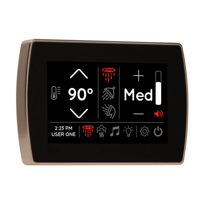 Thermasol Signatouch Flush mount  Controller | STCM - device with screen display 