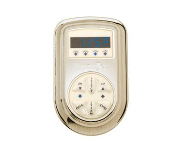 Thermasol Signature Environment Control Round | SET - satin brass finish