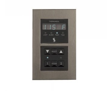 Thermasol Signature Environment Control Square | SEMR - black nickel finish