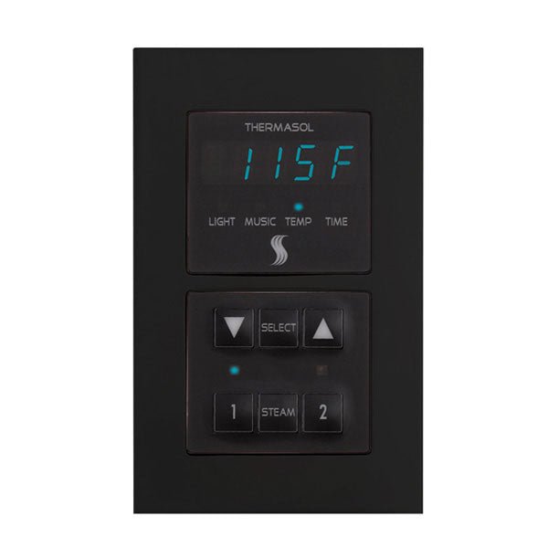 Thermasol Signature Environment Control Square | SEMR - matte black finish