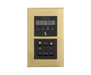 Thermasol Signature Environment Control Square | SEMR - polished brass finish