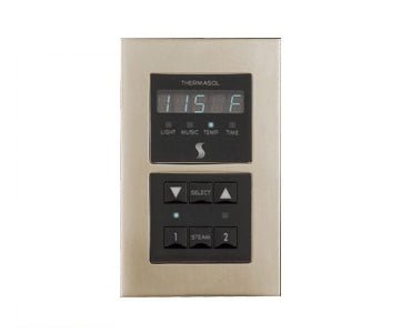 Thermasol Signature Environment Control Square | SEMR - polished nickel finish