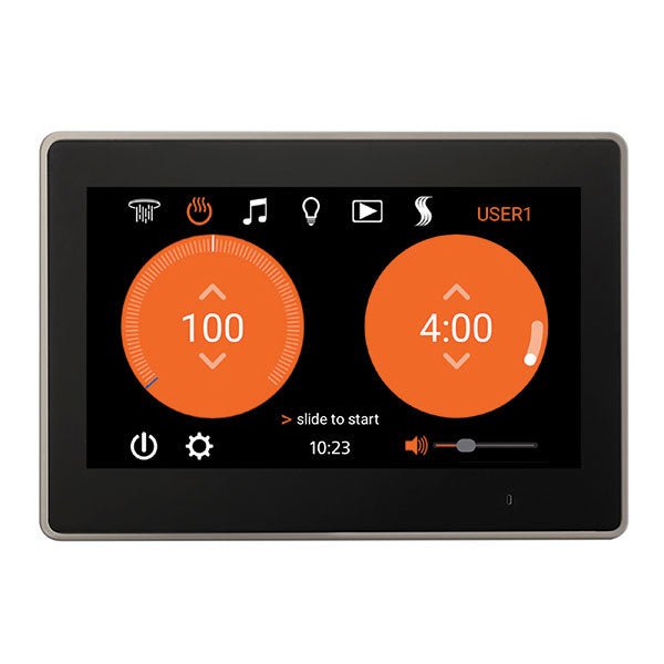 Thermasol ThermaTouch 10" Controller | TT10 - screen with temperature display