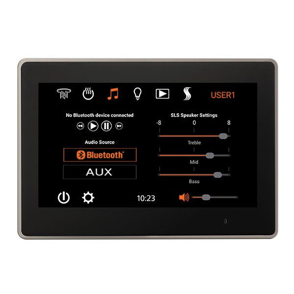 Thermasol ThermaTouch 10" Controller | TT10 - screen with bluetooth and aux option display