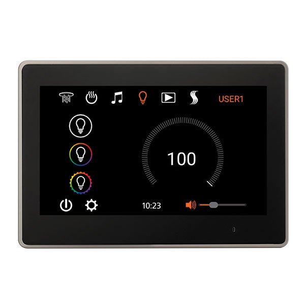 Thermasol ThermaTouch 10" Controller | TT10 - screen with lighting color display