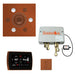 Thermasol Total Wellness Package Hydrovive with SignaTouch Square | TWPHSS - Finish: Antique Copper