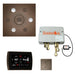 Thermasol Total Wellness Package Hydrovive with SignaTouch Square | TWPHSS - Finish: Antique Copper 